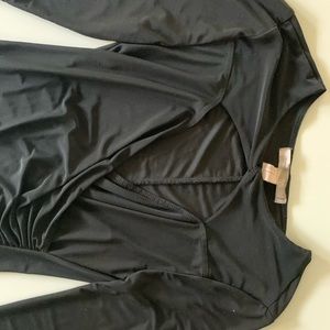 Black Keyhole Bodysuit